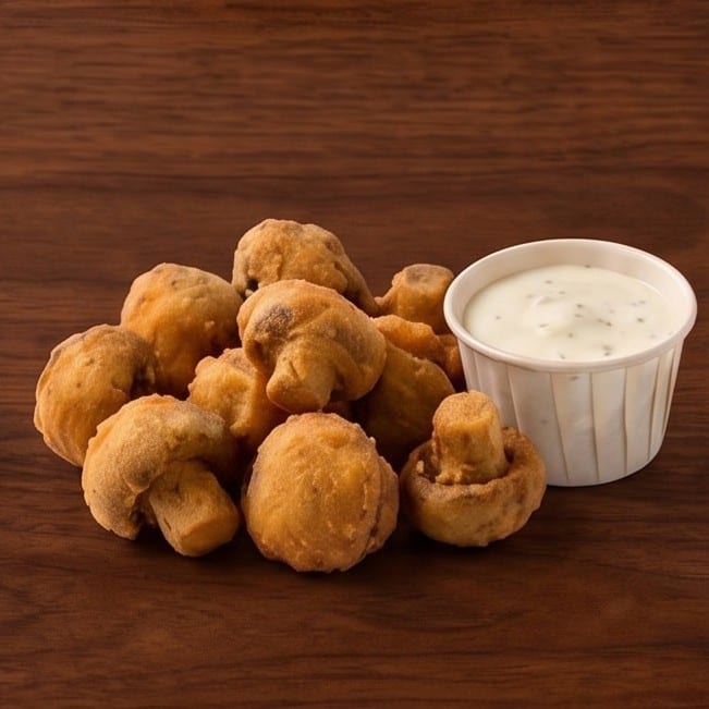 Fried Mushrooms.
